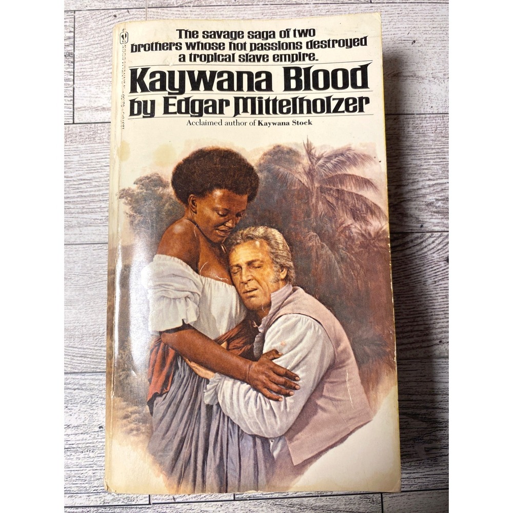 Kaywana Blood by Edgar Mittelholzer Vintage Paperback Novel Bantam Books‎ 1978